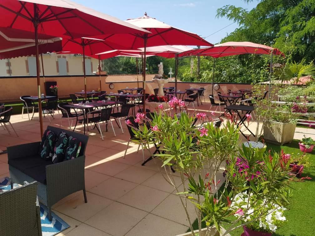 Hotel Restaurant Les Kakis Barbotan-les-Thermes Kültér fotó